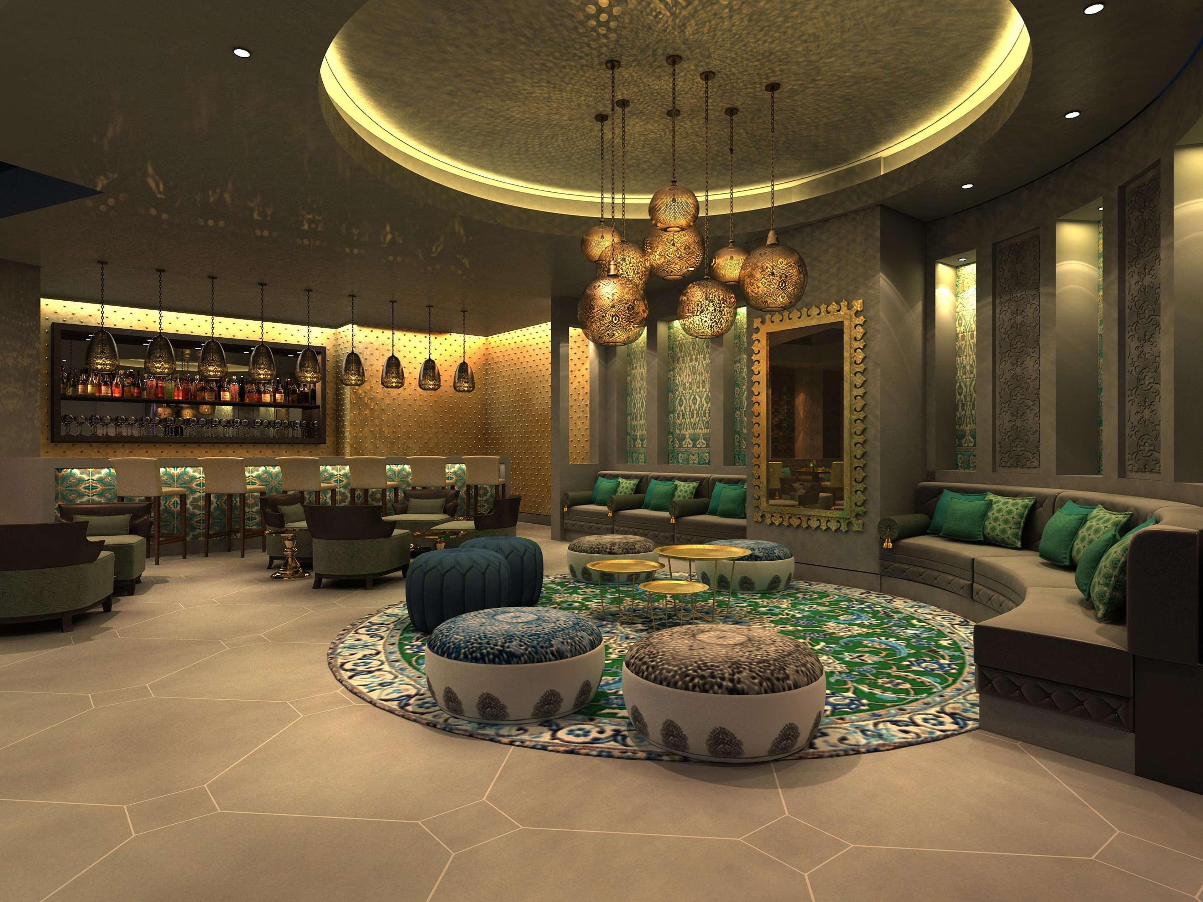 מלון Fairmont אג'מן מראה חיצוני תמונה 3D rendering of a lounge